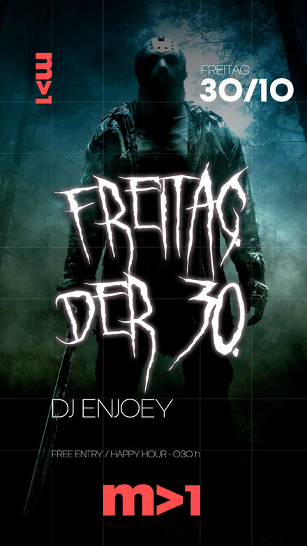 Mach1 Halloween Friday //29.10.2026-